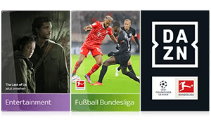 Sky Entertainment + Bundesliga + DAZN Angebot