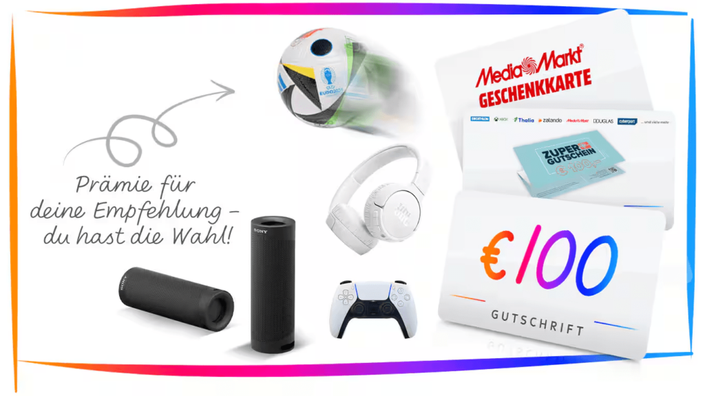 Sky Freundschaftswerbung: 100 € Gutschrift