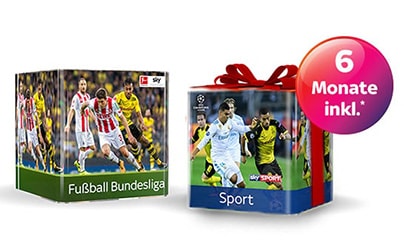 Fußball Bundesliga Angebot + 6 Monate Sport Paket gratis