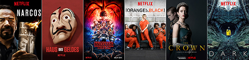 Netflix Inhalte auf Sky Q