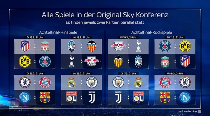 Bayern Cl Spielplan