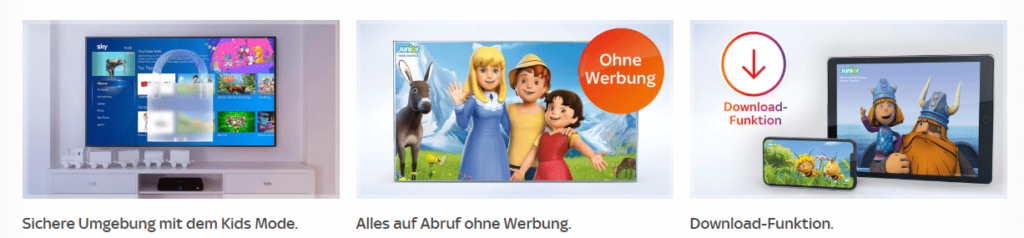 Sky Kids Paket: Vorteile auf einen Blick
