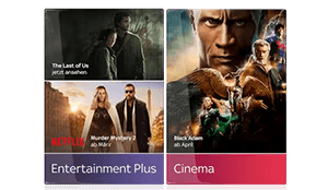 Sky Entertainment Plus + Cinema Paket + Paramount Plus Angebot
