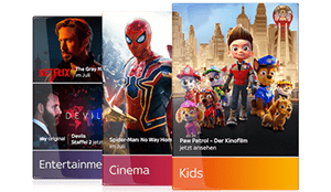 Sky Entertainment Plus Paket + Cinema Paket + Kids Paket Angebot
