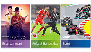 Sky Entertainment + Bundesliga + Sport Paket Angebot
