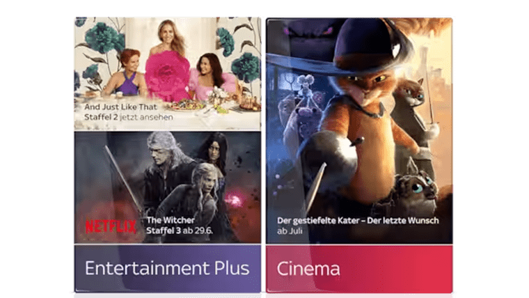 Sky Filme und Serien inkl. Paramount+ und Netflix Angebot ab 25 € pro Monat