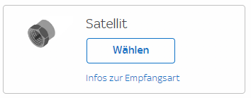 Sky über Satellit empfangen
