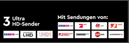 Sky Ultra HD-Sender Übersicht